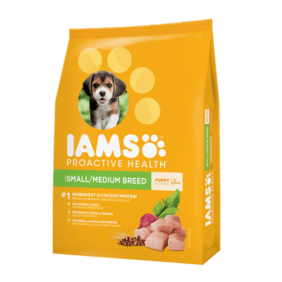 IAMS® PROACTIVE HEALTH – SMART PUPPY SMALL & MEDIUM BREED